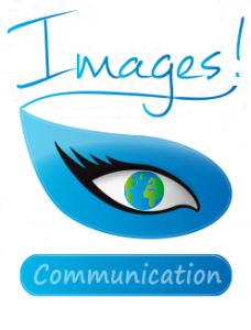 Logo Images Communication bleu