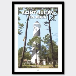 40 Saint-Julien-en-Born, le phare de Contis