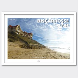 40 Biscarrosse-Plage, les maisons jumelles.