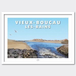 40 Vieux-Boucau, vue d'ensemble.